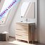 Mueble de baño Vitale fondo reducido con patas 3 cajones promocion de Royo